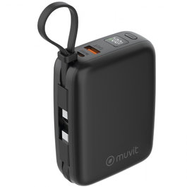 Muvit Powerbank 20000mAh MCCHP0015 65W Negra